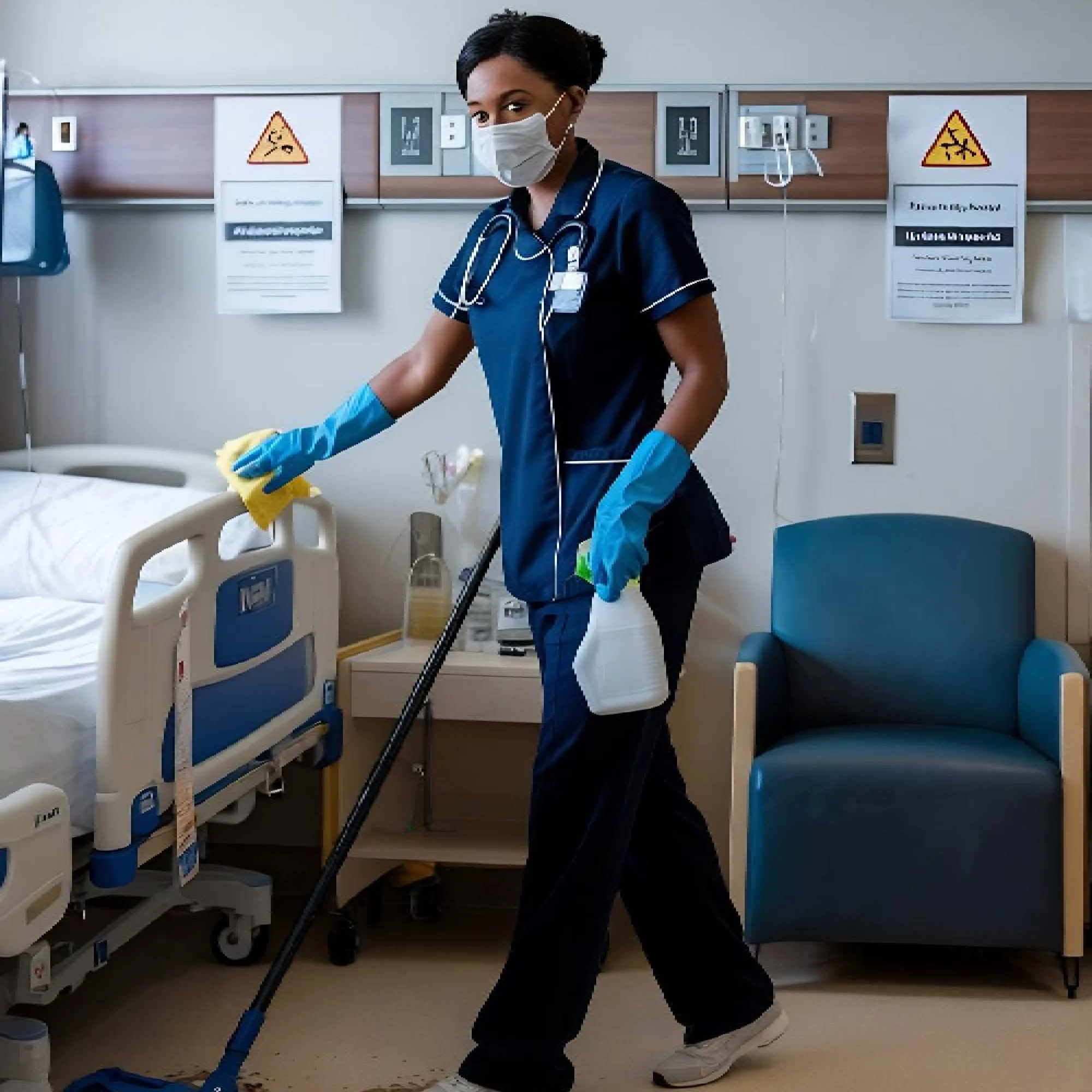 Medical and hospital cleaning